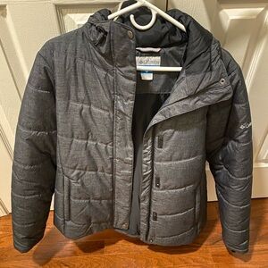 Columbia Hooded Puffer Jacket Sz Large